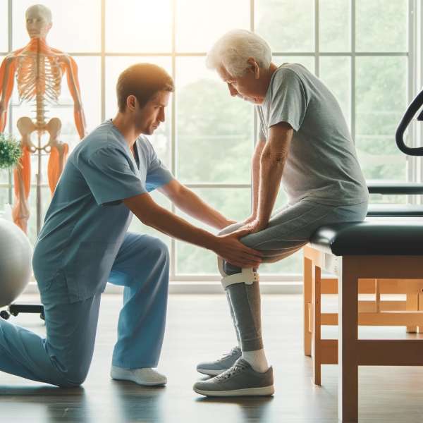 rehabilitación de cadera en personas mayores